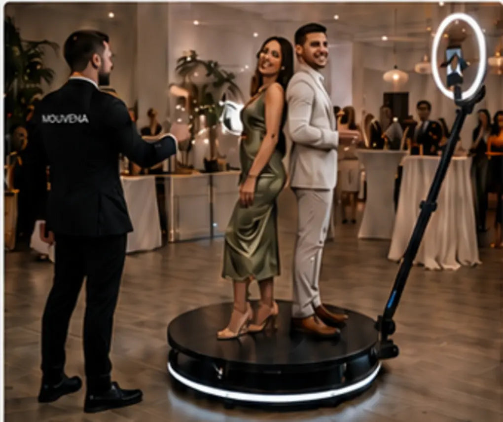 Présentation du fonctionnement d’un Video Booth 360°