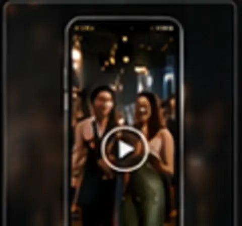 Vidéo personnalisée récupérée sur smartphone